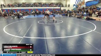 120 lbs Cons. Round 3 - Ambree Christensen, Pocatello vs Leslie Belmonte, American Falls
