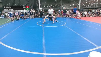 80 lbs Round 3 (6 Team) - SJ Gilliam, Terps Xtreme vs Trevo Cecco, Keystone Krush