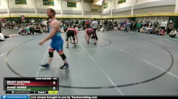 215 lbs Quarterfinal - Brady Hastings, American Outlaws vs Shane Harris, Sundawg Wrestling Club