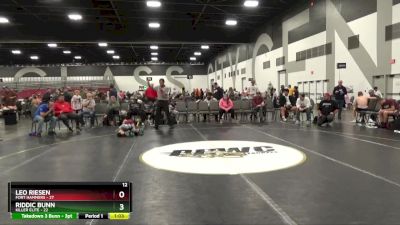 60 lbs Placement Matches (8 Team) - Riddic Bunn, Killer Elite vs Leo Riesen, Fort Hammers