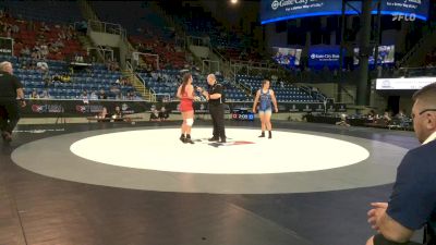 170 lbs Consolation - Elizabeth Madison, OH vs Emily Carvalho, CA