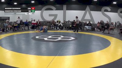 129 lbs Round 4 - Madden Goodman, CP Wrestling Academy vs Kingston Stricker, Dundee Wrestling