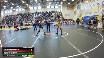 113 lbs Champ. Round 1 - Leonardo Trejos, Casa De Lucha vs Jeremy Kazanis, Buchholz