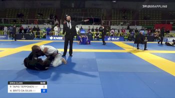 PERTTU TAPIO TEPPONEN vs HYGOR BRITO DA SILVA 2022 European Jiu-Jitsu IBJJF Championship