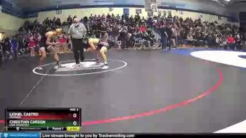145 lbs Quarterfinal - Lionel Castro, Granger vs Christian Carson, Lake Roosevelt