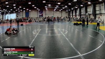 100 lbs Rd# 4- 2:00pm Friday Final Pool - Beckhem Fields, Rough House vs Kannin Ford, Iowa Black