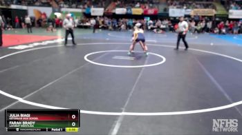 126G 5th Place Match - Farah Brady, Lathrop Wrestling vs Julia Biagi, Ketchikan High School