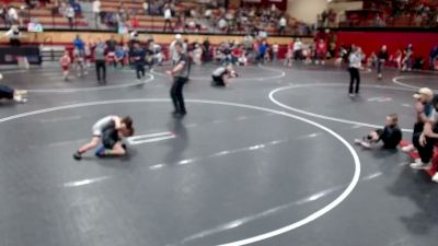 62 lbs Cons. Quarters - Cannon Crisler, Jimenez Trained Academy vs Brecken Cobb, Kuna Klub