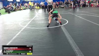 80 lbs Round 6 (8 Team) - Kenny Stefancin, Rogue Wrestling vs Ej Pokorny, Killer Elite