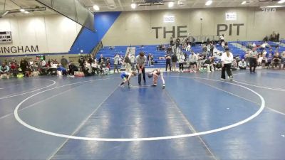 51 lbs 3rd Place Match - Jack Wardleigh, Hook`Em W. C. vs Krew Garvin, Payson Lions Wrestling Club