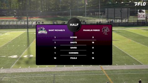 Replay: St. Michael's vs Franklin Pierce | Sep 10 @ 5 PM