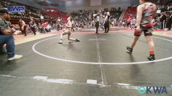 90 lbs Quarterfinal - Raleigh Patronek, Skiatook Youth Wrestling vs Kamden Turner, Owasso Takedown Club