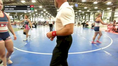 185 lbs Round Of 16 - Amirrah Butler, Lady Dragons - HSG vs Kiley GEORGEL, Team RJN Green - HSG