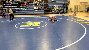 157 lbs Quarterfinal - Telock John, Grand Island vs Braxton Robinson, Kearney