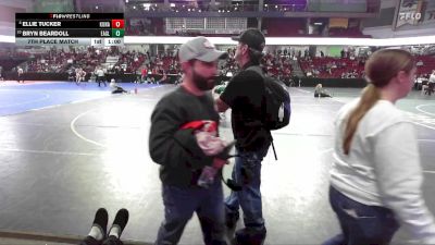 132 lbs 7th Place Match - Bryn Beardoll, Eagle vs Ellie Tucker, Kuna