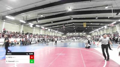 190 lbs Consi Of 4 - James Mills, No Team vs Cole Gosnell, Cornerstone WC