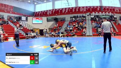 107 lbs Semifinal - Blake Jamison, McGuffey vs Rocco DeCario, Derry