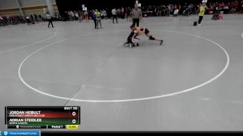 125 lbs Cons. Round 2 - Adrian Steidler, North Dakota vs Jordan Heibult, Eaglecrest Wrestling Club