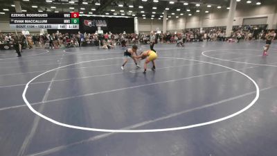 132 lbs Champ. Rd Of 64 - Ezekiel Rodrigues, Wayzata Wrestling Club vs Evan MacCallum, MWC Wrestling Academy