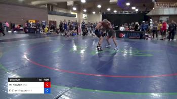 78 kg Round 1 - William Newton, California vs Cal Cherrington, Wild West Wrestling Club