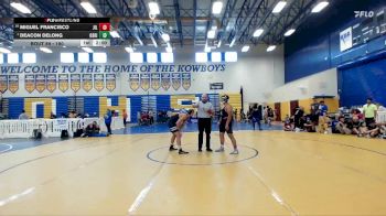 190 lbs Champ. Round 1 - Deacon Delong, Osceola (Kissimmee) vs Miguel Francisco, John I Leonard