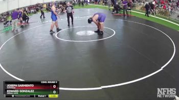 285 lbs Cons. Round 3 - Edward Gonzalez, Sierra Vista vs Joseph Sarmiento, Durango