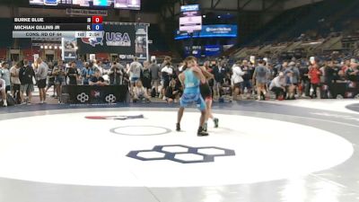 113 lbs Cons. Rd Of 64 - Burke Blue, Idaho vs Michiah Gillins Jr, Florida