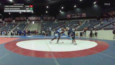 184 lbs Champ. Round 2 - Fabio Perezleguizamo, St. Thomas University vs Amari Richardson, Southwestern Michigan