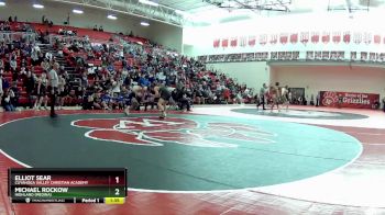 126 lbs Round 1 - Michael Rockow, Highland (Medina) vs Elliot Sear, Cuyahoga Valley Christian Academy