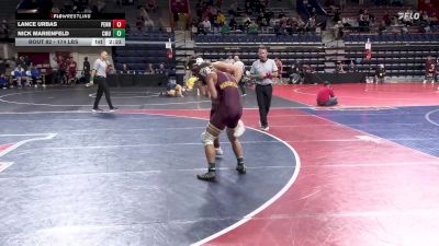 174 lbs Round Of 16 - Lance Urbas, Penn vs Nick Marienfeld, Central Michigan