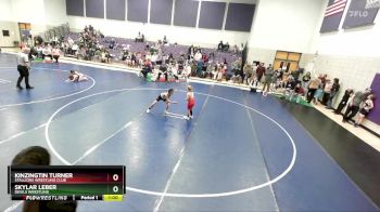54-58 lbs Quarterfinal - Kinzingtin Turner, Stallions Wrestling Club vs Skylar Leber, Devils Wrestling
