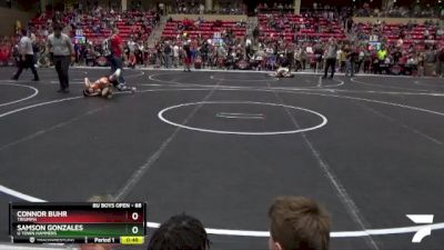 88 lbs Quarterfinal - Connor Buhr, Triumph vs Samson Gonzales, U Town Hammers