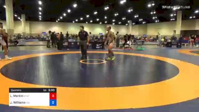 67 kg Quarterfinal - Lenny Merkin, NYAC/NJRTC vs Jasiah Williams, CSU Pueblo Wrestling RTC