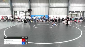 35 kg Quarterfinal - Josie Ratcliff, MGW Vanquishers vs Violet Jessop, Team Rhode Island