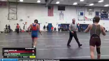 125 lbs Quarterfinal - Nolan McKittrick, Wisconsin-Platteville vs Jake Hamulak, Chicago