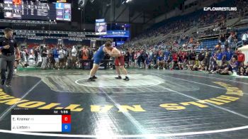 285 lbs Rnd Of 32 - Ethan Kremer, Kansas vs Jimmy Liston, Illinois