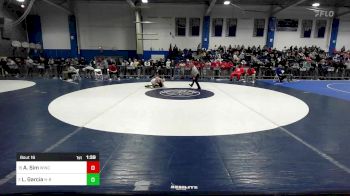 113 lbs Round Of 16 - Andrew Sim, Winchester vs Luis Garcia, New Bedford