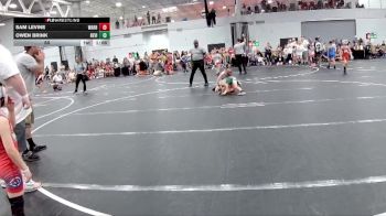 60 lbs Round 2 (8 Team) - Sam Levine, Warhawks vs Owen Brink, Revival
