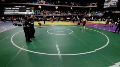 5A 165 lbs Semifinal - Jadyn Johnson, Melissa vs John Humphries, College Station