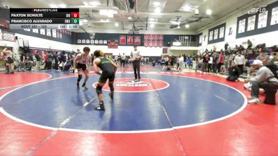 122 lbs 1st Place Match - Paxton Schulte, SIU vs Francisco Alvarado, Scotsmen Wrestling Club