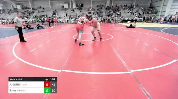 285 lbs Rr Rnd 3 - Alex Griffith, Claws Ohio Red vs Sam Henry, Myland Wrestling Academy