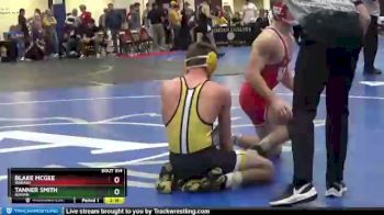 133 lbs Semifinal - Tanner Smith, Adrian vs Blake McGee, Wabash