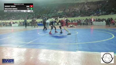 118 lbs Consi Of 32 #1 - Jeremy Brink, Midwest City JH vs Braxton Serna, Plainview JH