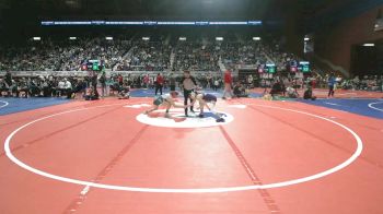 125 lbs Cons. Semi - Gillian Holman, Glenrock vs Raygen Bauers, Green River