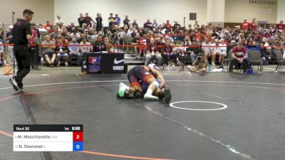 92 kg Rnd of 16 - Michael Macchiavello, LVWC/ TMWC vs Nick Stemmet, Illinois