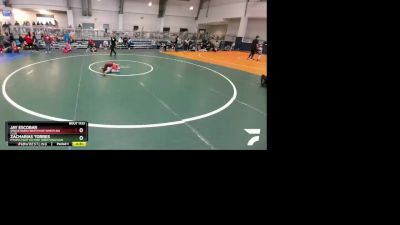 55 lbs Semifinal - Zacharias Torres, Fitness Fight Factory Wrestling Club vs Jay Escobar, Gracie Barra Westchase Wrestling Club