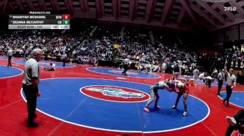 115 lbs Quarterfinal - Seanna McCarthy, East Jackson HS vs Shaniyah McDaniel, Grovetown