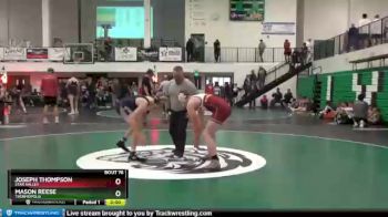 170 lbs Champ. Round 2 - Mason Reese, Thermopolis vs Joseph Thompson, Star Valley