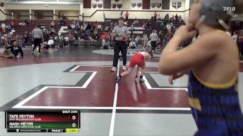 J-15 lbs 7th Place Match - Tate Peyton, East Buchanan Mat Club vs Nash Meyer, Oelwein Wrestling Club