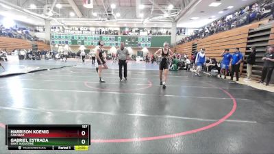 157 lbs Champ. Round 1 - Harrison Koenig, Carlsbad vs Gabriel Estrada, Saint Augustine